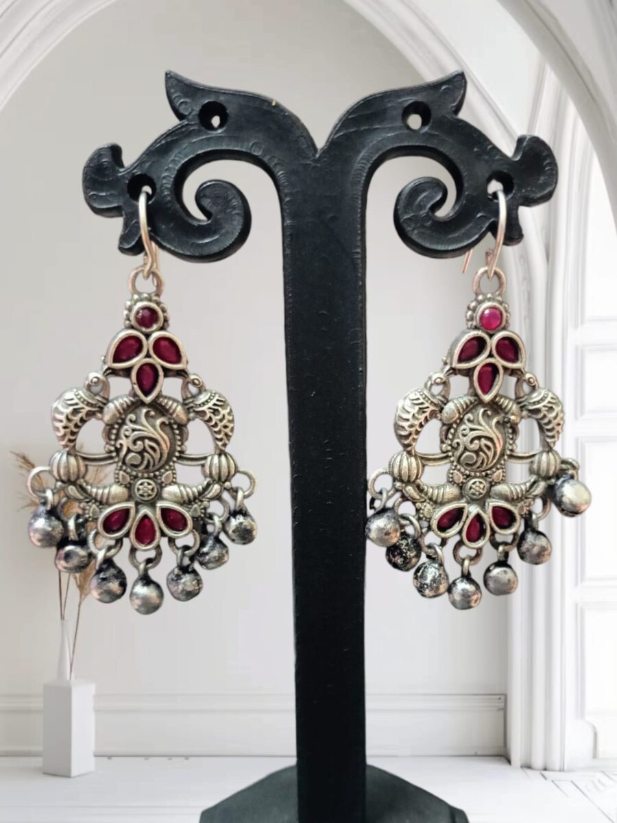 Ruby Royalty Jhumka