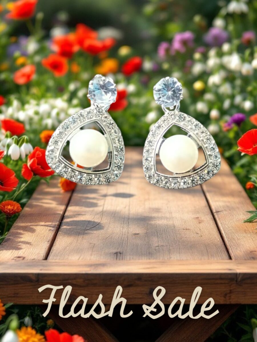 Blush Charm Korean Earrings